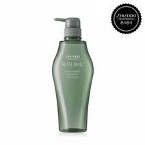 [지성 두피용] 시세이도 서브리믹 휀테포르테 샴푸 500ml + 여행용 키트