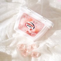TAE WOL 캡슐세탁세제 디스크 파워 올인원 딥클린 벚꽃향 초고농축 드럼일반겸용 용기형 90개 180개, 45개입*4