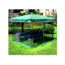 야외 캐노피 차광 모기장 텐트, 레드 2.8X2.8미터 방수