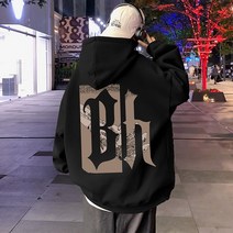 후드티 미국의 복고풍 스웨터 남성 봄과 가을 커플 힙합 후드 풀오버 헤비 하이 스트리트 인 조수 브랜드 루즈 재킷