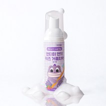어린이 거품치약 무불소 주니어 펌핑치약 덴티미 키즈, 60ml, 6개