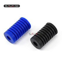 Honda cbr 500r 400r 300r 250r 150r 125r cbr1100xx cbr 오토바이 시프트 레버 발가락 페그 커버 용 발 조작 기어 페달 풋 패드, Blue black개