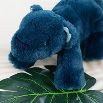 물랑로티 [물랑로티] [719034] 아기 표범인형 Tout Autour du monde dark blue panther Child 27cm, 단품없음