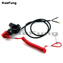 핏 포켓 로켓 쿼드 먼지 자전거 atv 오토바이 50cc 70cc 110cc 125cc 엔진 중지 cut off tether line Safety lanyard kill switc
