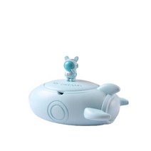 슈가제니 우주선 업소 가정용 뚜껑 재떨이, 블루