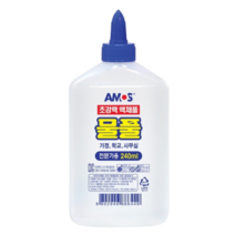 물풀 액체괴물풀 접착용, 240ml, 3개