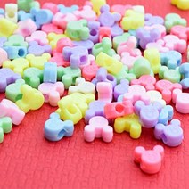 곰돌이 비즈 50 목걸이 팔찌 만들기 미술 어린이만들기키트 만들기DIY DIY