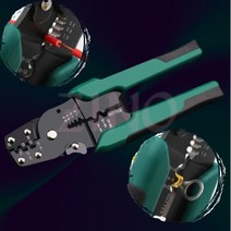 지노 케이블 전선 집게 터미널 압착기