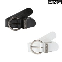 핑 핑(PING) 골프웨어 여성 로고 불박 벨트 121B1BT852_WHBK, F(프리)