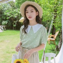 셔츠 여아 반팔 블라우스 인형 벌룬 키즈 여름 상의 여름 터틀 프린세스 패션 티셔츠