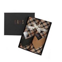 닥스(시즌잡화) [닥스] 기본체크 손수건 2매 세트 5종 택1