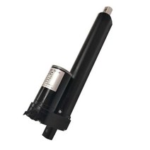 엑츄에이터 전기 로드 소형 DC 스트로크 50-1500mm, 검정 250-300mm 방수 아님 12v