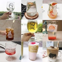 남다른홈앤키친 남다른 예쁜 디자인 홈카페 유리컵 모음, 17.뷰티우먼 믹싱글라스473ml, 1개