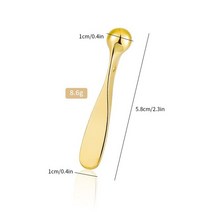 죽비 안마봉 미니 아이 마사지 스틱 안티 파우치 다크 서클 마사지기 아이 크림 리케이터 눈 관리 도구 페이스 리프팅 매직 스푼, 07 Gold Massager 1