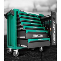 자동차 수리 공구 서랍 카트 도구 상자 정비함 캐비닛, H