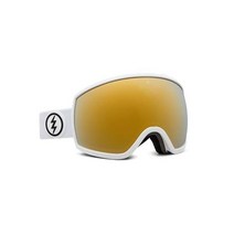 Electric 전기 - EG2-T 스노우 고글 무광 화이트 프레임 골드 크롬 렌즈