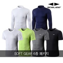 2019 스켈리도 소프트 기어 티셔츠 남성 6종세트