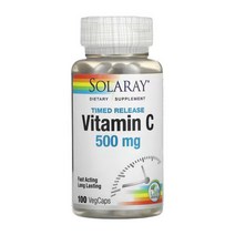 솔라레이 로즈힙 아세로라 아스코르빈산 비타민씨 서포트베이스 500mg 100베지캡슐