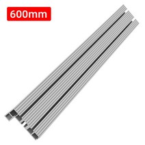 엔진톱 300-800MM 75 형 알루미늄 프로파일 울타리 마이터 T-트랙 밴드톱 지그 스톱 DIY 목공 테이블 백커, 05 600mm fence
