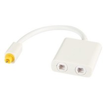 02 디지털 광 오디오 케이블 토스링크 SPDIF 동축 앰프 블루레이 플레이어 Xbox 360 사운드바 광섬유, 02 WHITE