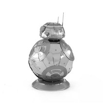 3D 메탈퍼즐 조립퍼즐 스타 워즈 직소 밀레니엄 팔콘 r2d2 bb 8 어셈블리 모델 키트 장난감, bb8