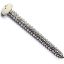Hard-to-Find Fastener 014973192532 Shutter Screws - Beige 8 x 2 Piece-12 null, 1