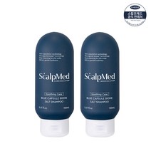 스칼프메드 블루 캡슐 바이옴 솔트 샴푸 150ml두피케어/두피관리/두피보호/모발케어, 150mlX2개