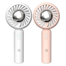 예스카모 캠핑용 휴대용 미니 쿨링 반도체 선풍기 K1094, 핑크