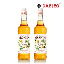 모닌 패션프룻 시럽1L X 2병 패션후르츠시럽, 2개