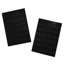 2 조각 Anti-slip EVA 서핑 보드 서핑 카이트 보드 Skimboard Stand Up Paddleboard, (193)Black