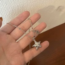 별 목걸이 여성 펜던트 패션 Y2K 펑크 불규칙 할로우 스타 여자 힙합 스트리트 심플 메탈 트렌디 쥬얼리 선물