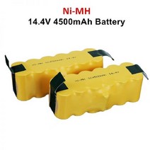 업그레이드 14.4v 4500mah 교체 배터리 확장 irobot roomba 500 600 700 800 시리즈 진공 청소기 785 530 560 650, 협력사, 1개
