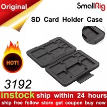 SMALLRIG-SD 카드 홀더 메모리 케이스 15 슬롯 방수 SD 마이크로 XQD 카드-3192, 한개옵션0