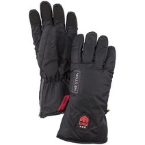Hestra 겨울장갑 스키장갑 Heated Glove Liners Womens, Black, 6