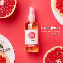 앤더홈즈 섬유향수 레몬라임 과일향 룸스프레이 100ml 드레스퍼퓸, 1개, 자몽