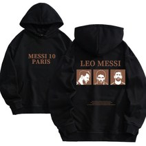 LEO MESSI 10 PARIS 리오넬메시 파리생제르맹 후드 티 빅사이즈 봄 가을 남자 여자 PSG 파리생제르망 축구