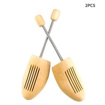 신발늘리기 2pcs 남자 여자 전문 부츠 발 연삭 익스텐더 구두 나무 내구성이 쉬운 홈 스트레치 휴대용 천연 나무, l