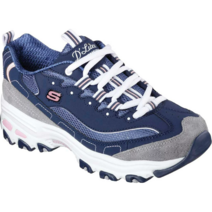 스케쳐스 딜라이트 여성 Skechers Sport DLites New Journey Lace-up Athletic Sneaker
