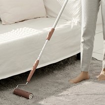 돌돌이테이프 반영구 돌돌이 클리너 고양이 강아지 털청소 찍찍이테이프, 애쉬블루