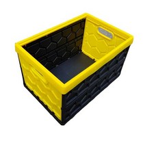 코스트코폴딩박스 접이식캠핑리빙박스 spacecrate, 엘로우코스트코폴딩박스spacecrate46l, 1개