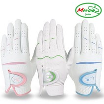 주니어 반양피 골프장갑(골프/승마용 외) 스포츠 장갑, 주니어 반양피 골프장갑(골프/승, 주니어(블루), M