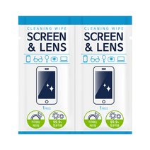 휴대용 폰클리너 티슈폰티슈휴대폰세정제핸드폰티슈안경클리너모니터클리너스마트폰제핸드폰액정닦이, 휴대용 폰 클리너 소독티슈 100매
