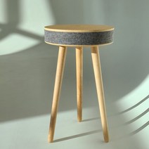 USB 무선충전 블루투스 스피커 침대 사이드테이블 협탁, 플러그형, B색상