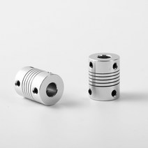 플렉스샤프트 배관 청소 장비 D15 * L20 알루미늄 플렉시블 조 샤프트 커플 링 3mm 4mm 5mm 6.35mm 6mm CN, 04 2x5