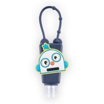 풀템 손소독제 케이스 용기 공병 키링 휴대용 고리, 6번 로보로보