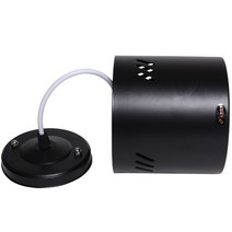 간단한 현대 샹들리에 downlight 의류 매장 레스토랑 바 램프 단일 라운드 거실 led 조명, 02 warm light_01 9W black