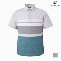 인디안 TREMOLO 남성 한기장 패턴 티셔츠_TRBASWM3221