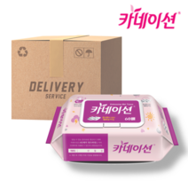 카네이션 빅사이즈 엠보싱 최고급형 물티슈 캡형 60매 (10팩 20팩), 10팩