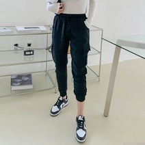 피글리 여성용 카고조거팬츠