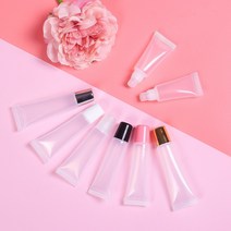 셀프천사 파운데이션 공병 공 용기 비비 크림 립 밤 치약 튜브, 1개, 골드-5ml